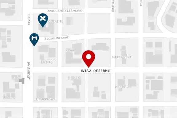 Mappa che mostra la posizione di Duna Dolce a Firenze, specificamente in Via del Deserto.